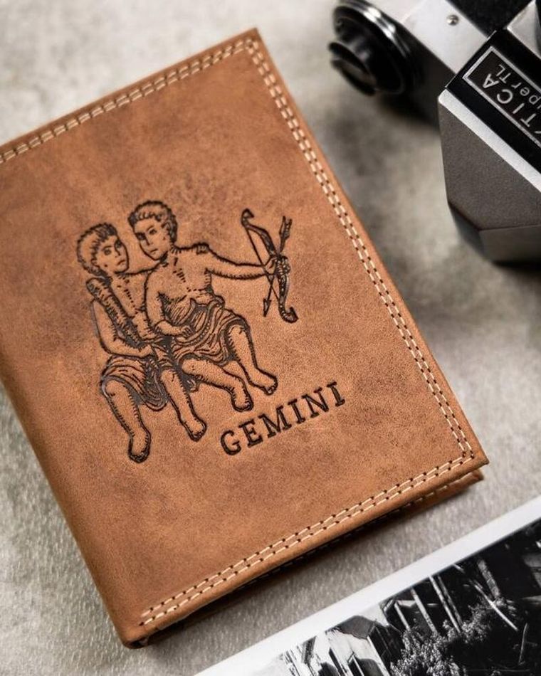 Portfel, brązowy, skórzany, RFID, Always Wild