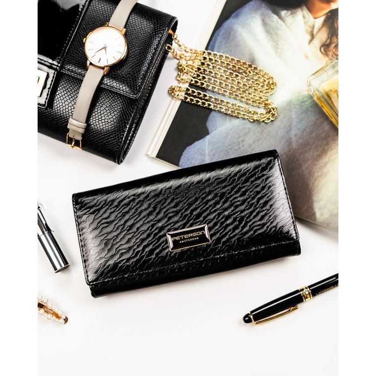 Portfel, czarny, Peterson