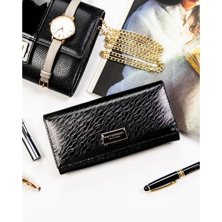 Portfel, czarny, Peterson