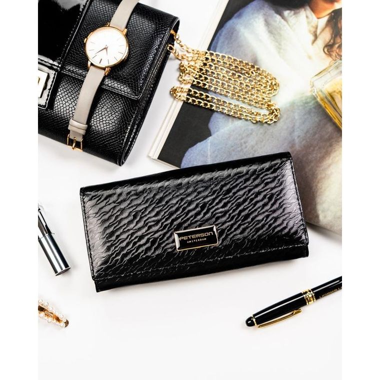 Portfel, czarny, Peterson