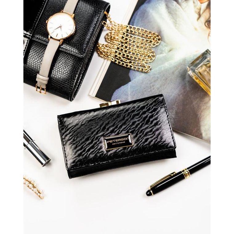 Portfel, czarny, Peterson