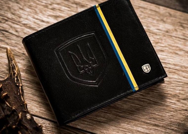 Portfel, czarny, skórzany, RFID, Peterson