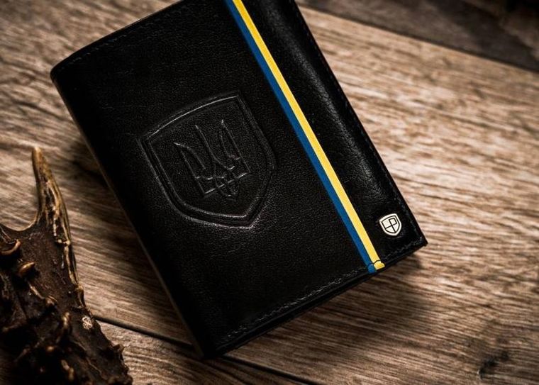 Portfel, czarny, skórzany, RFID, Peterson