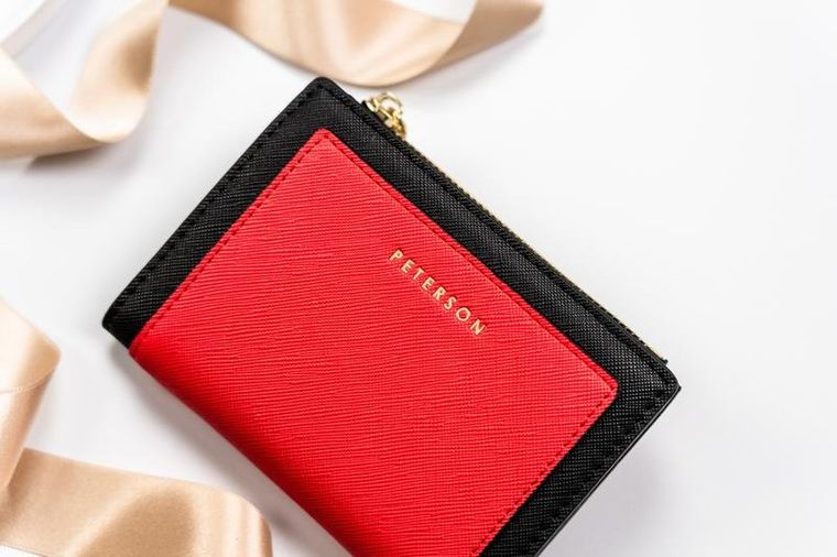 Portfel, mix, skóra ekologiczna, Peterson