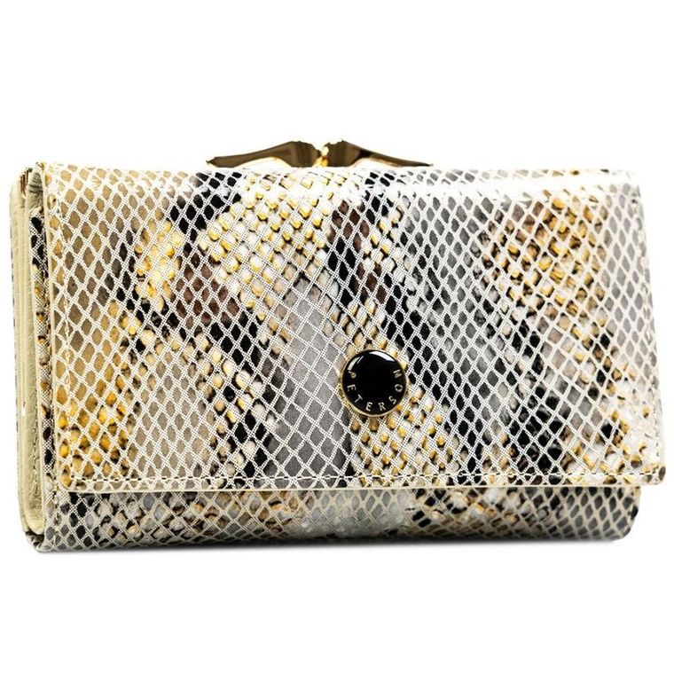 Portfel, mix, skórzany, Petereson