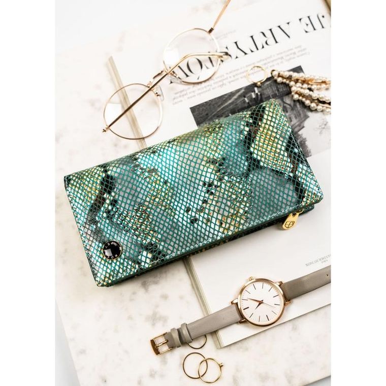 Portfel, mix, skórzany, Peterson