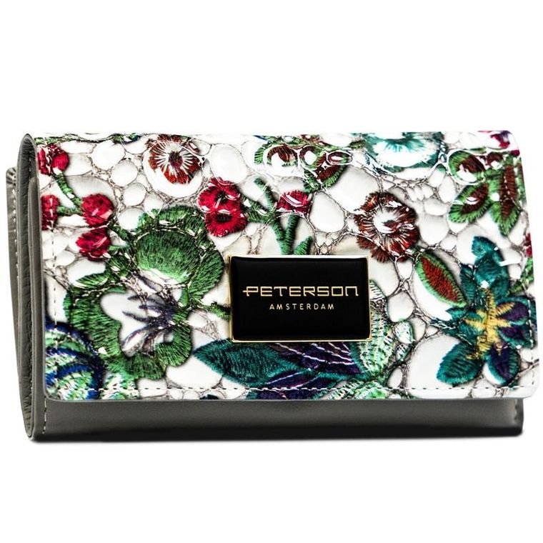 Portfel, mix, skórzany, Peterson