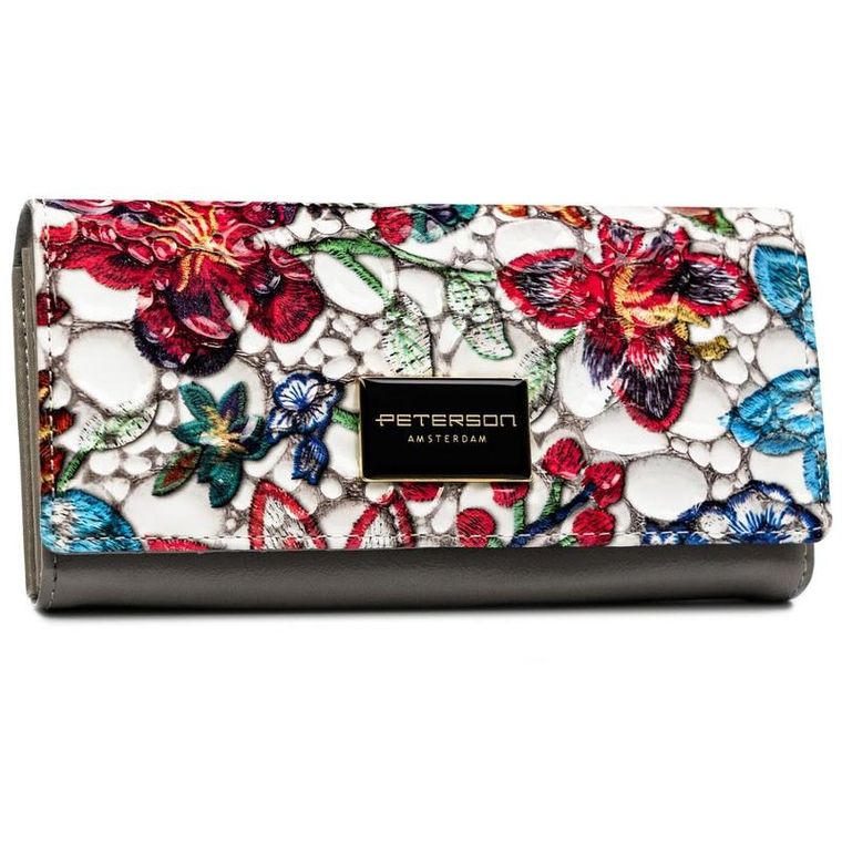 Portfel, mix, skórzany, Peterson