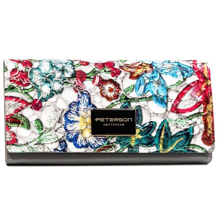 Portfel, mix, skórzany, Peterson