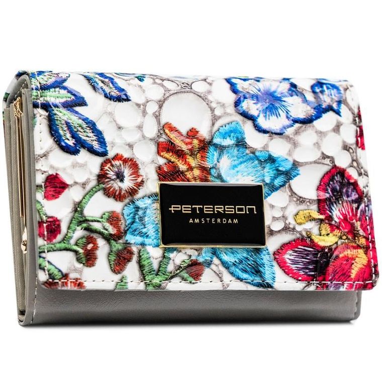 Portfel, mix, skórzany, Peterson