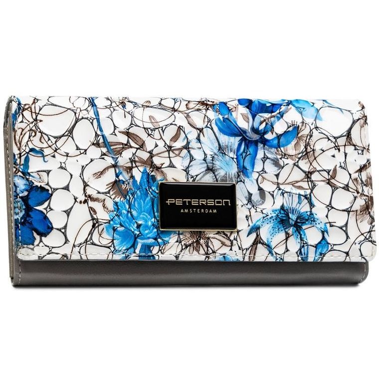 Portfel, mix, skórzany, RFID, Peterson