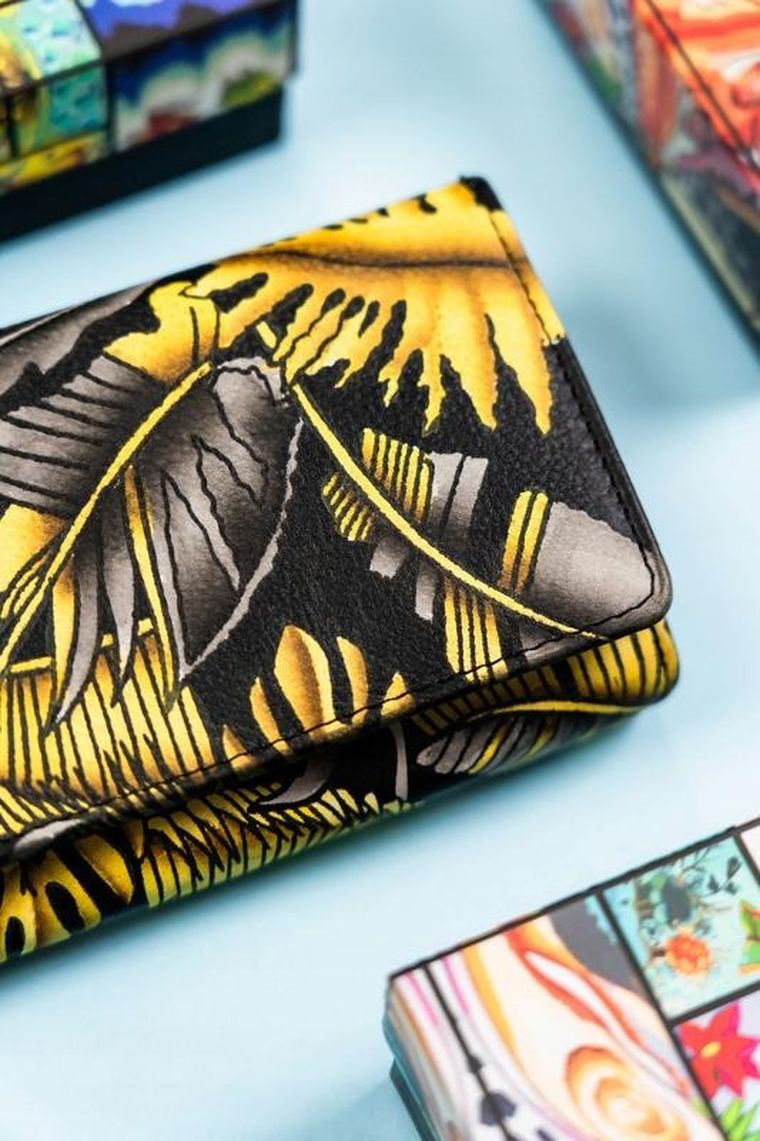 Portfel, mix, skórzany, Rovicky