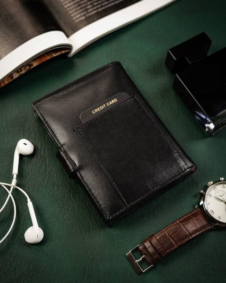 Portfel, mix, skórzany, Rovicky