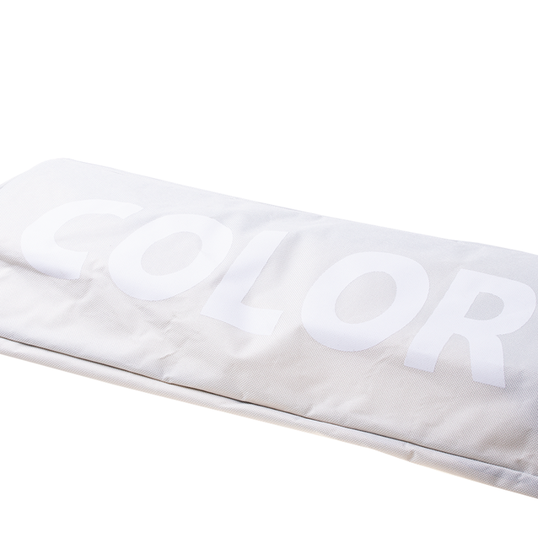 Potrójny kosz na bieliznę, biały