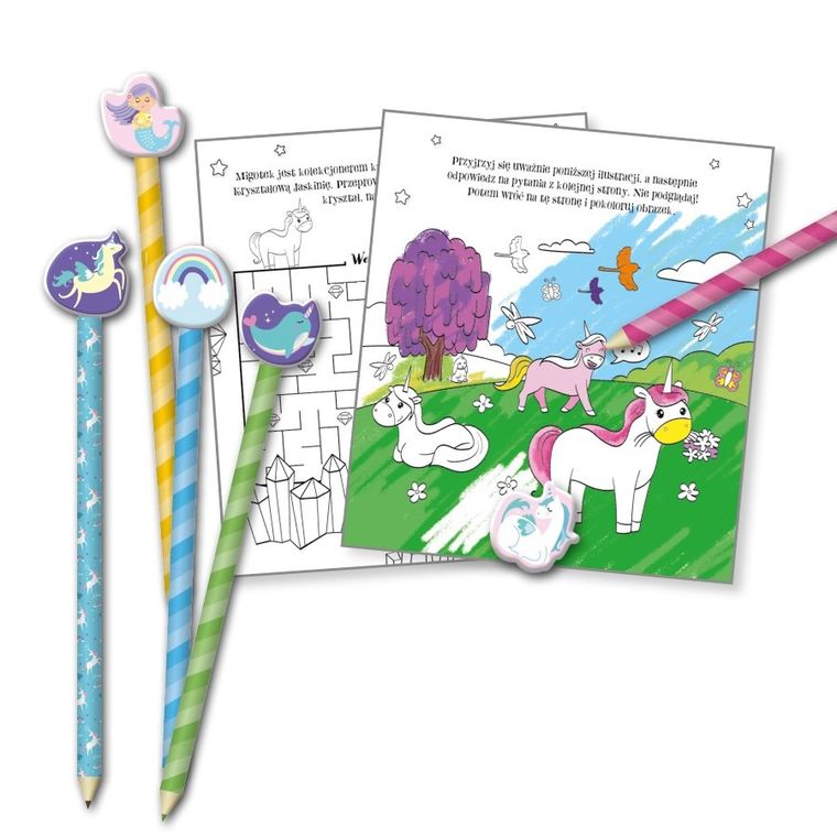 Poznaj przyjaciół. Kolory magii. Moje Jednorożce