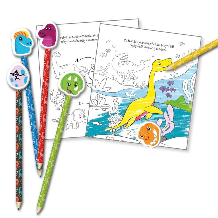 Poznaj przyjaciół. Lubię Dinozaury. Na tropie dinozaurów