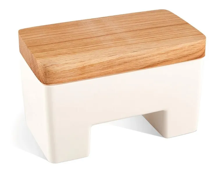 Practic, inteligentna maselniczka wodna z nożykiem, biała