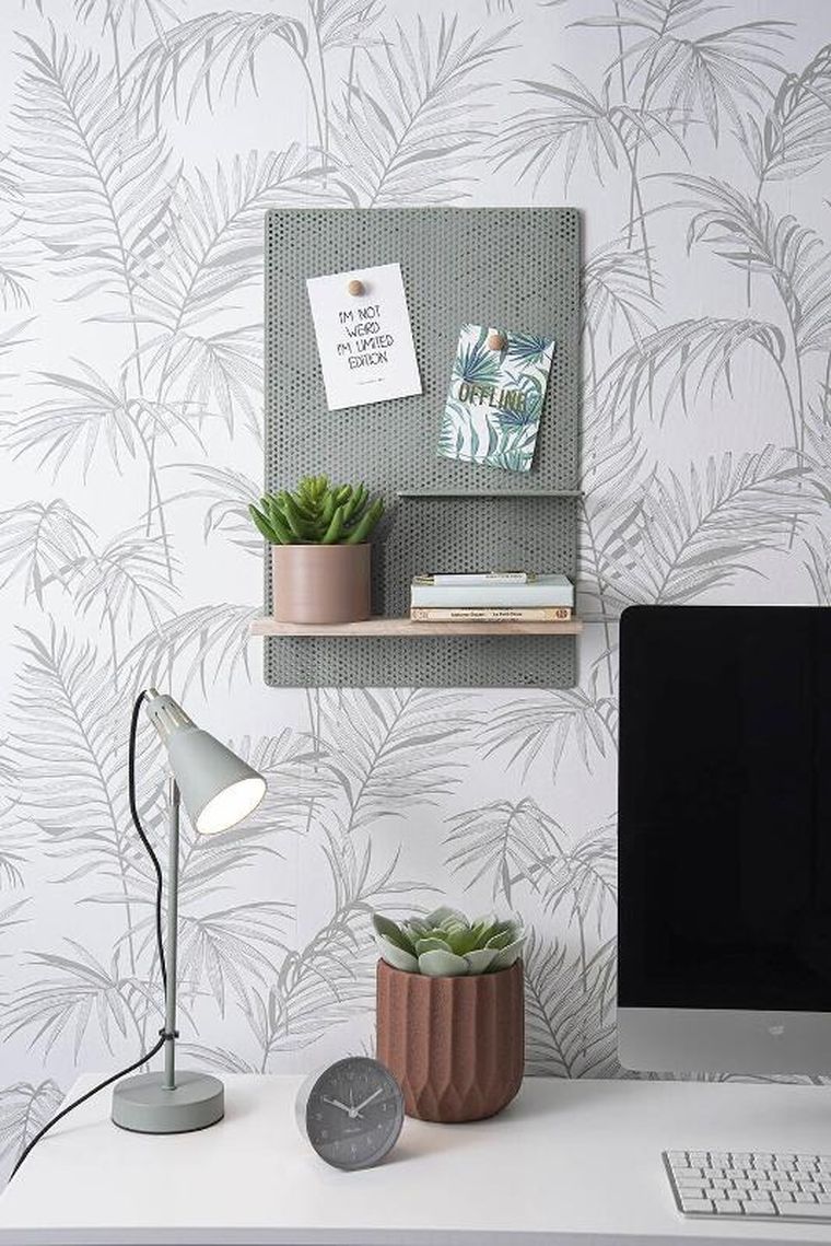 Present Time, Perky Mesh, tablica na notatki, półeczki + haczyki, 52-35 cm