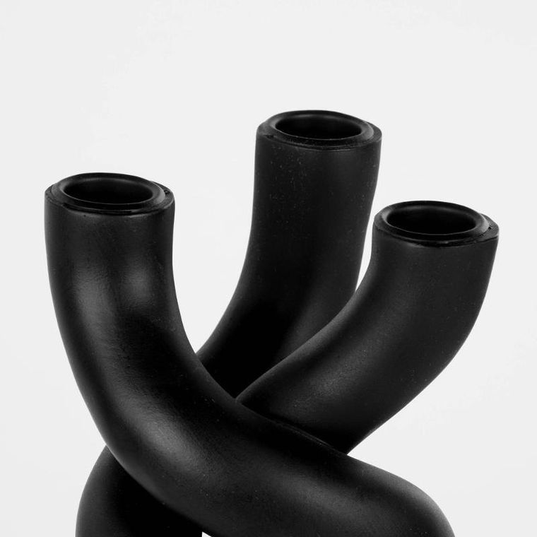 Present Time, świecznik na 3 świece obiadowe, Twisted