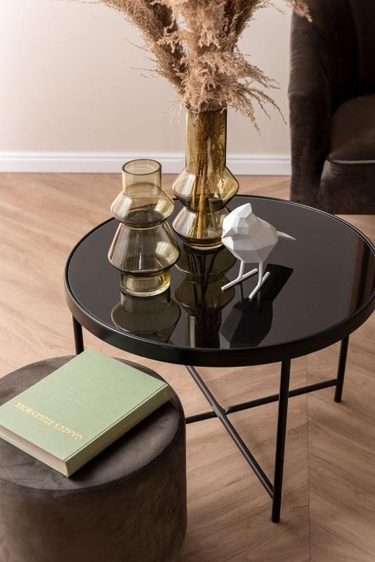 Present Time, wazon z zielonego szkła, Blush, Ø 13 cm