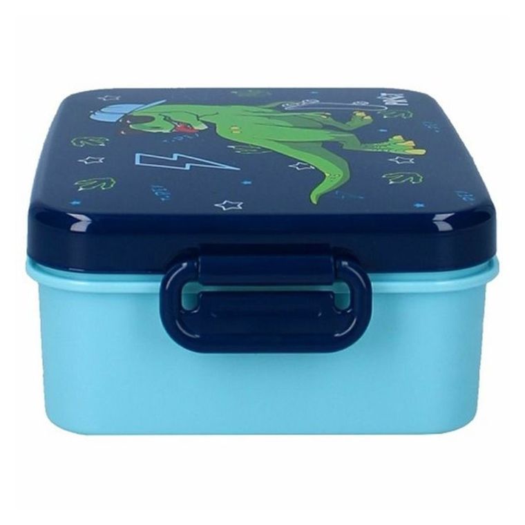 Pret, Dino, lunchbox z przegródką, navy, T-Rex