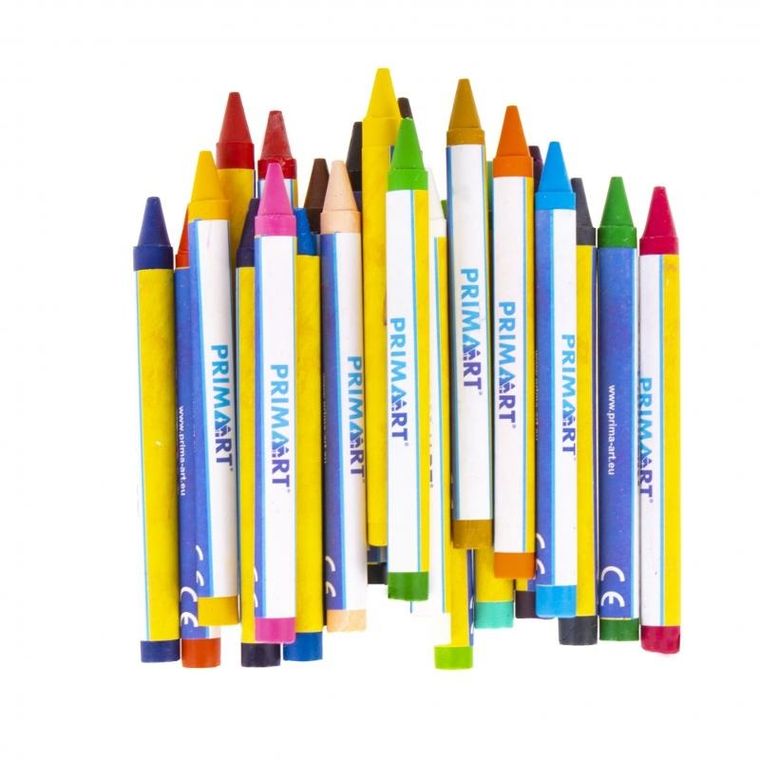 Prima Art, kredki woskowe, 24 kolory