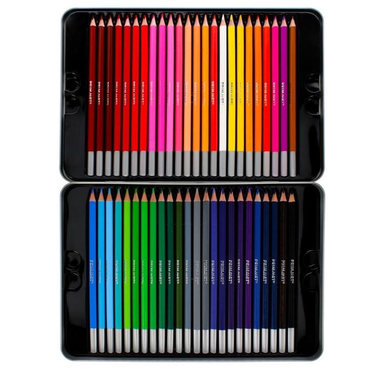 Prima Art, trójkątne kredki ołówkowe, 48 kolorów