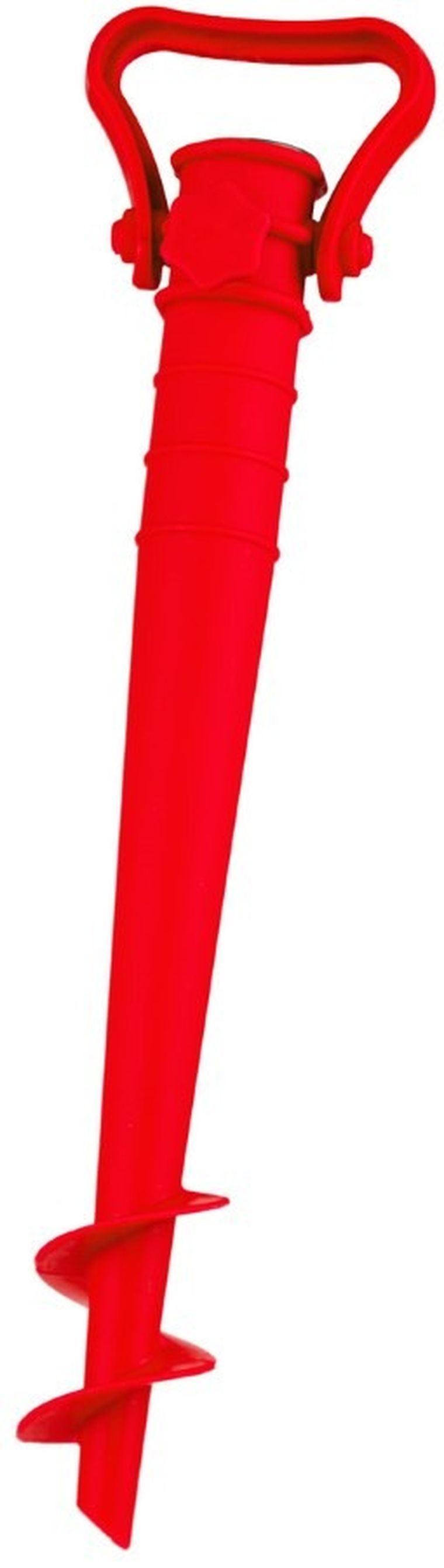 Probeach, baza, mocowanie do parasola, plastikowe, wkręcane, czerwone