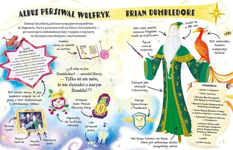 Profesor Dumbledore. Przewodnik po serii Harry Potter. Mały potterownik