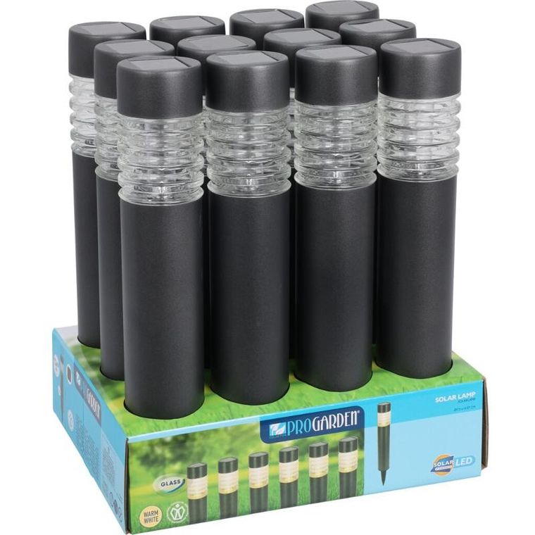 ProGarden, lampka solarna wbijana, 42 cm