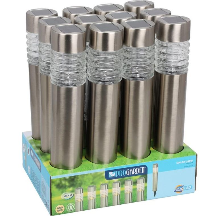 ProGarden, lampka solarna wbijana, 42 cm