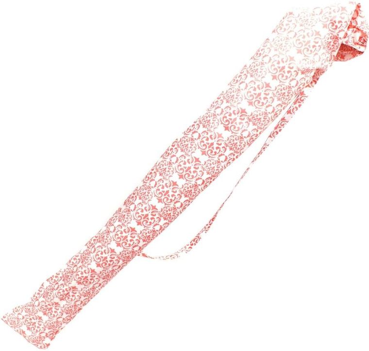 ProGarden, parasol plażowo-ogrodowy z frędzlami, czerwony, 174 cm