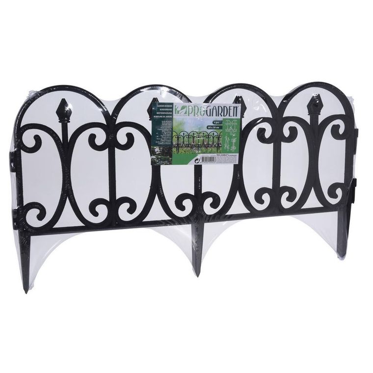 ProGarden, płotek ogrodowy, 60-30 cm, 4 szt.