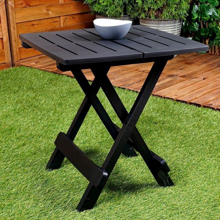 ProGarden, stolik ogrodowy, składany, 44-44-50 cm