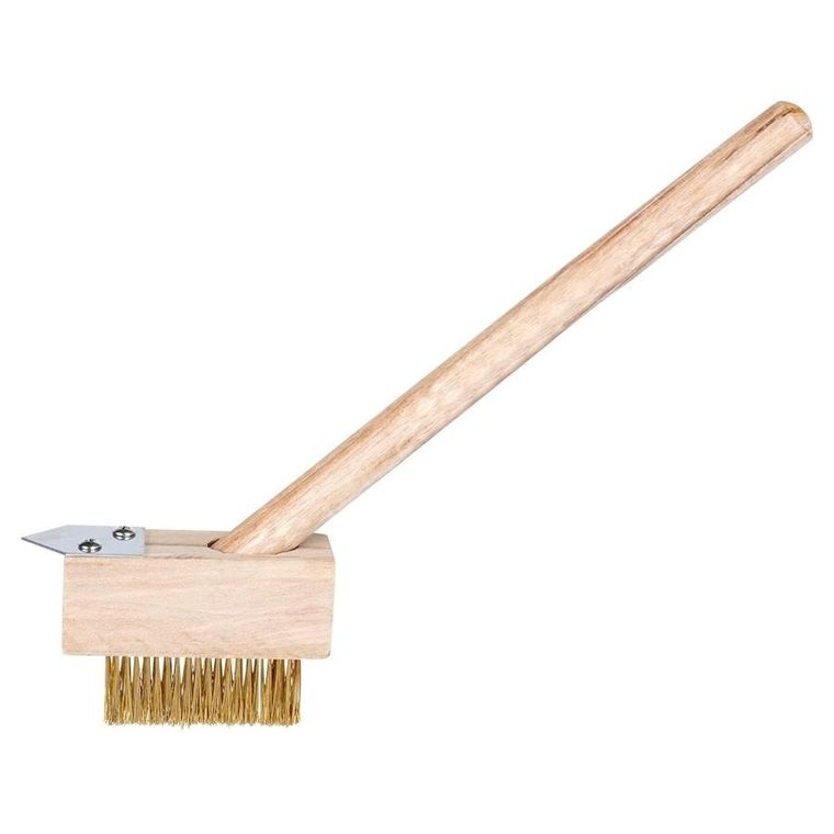 ProGarden, szczotka do chwastów, kostki brukowej ze skrobakiem, 35 cm