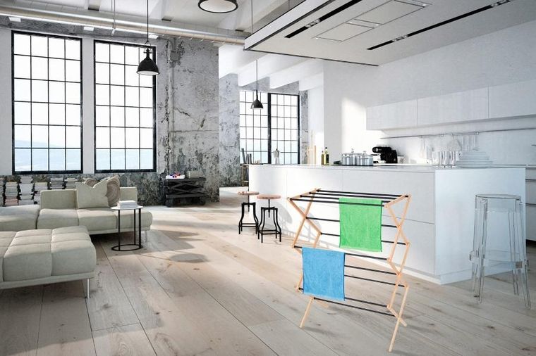 Promis, Ancona, suszarka na pranie, drewno, SU113