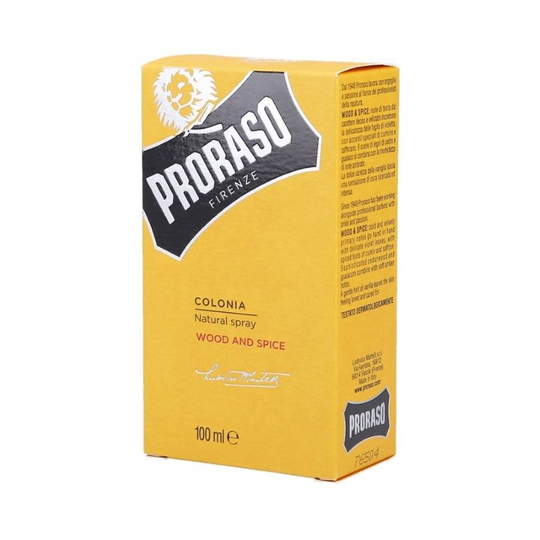 Proraso, Wood&Spice, woda kolońska, 100 ml