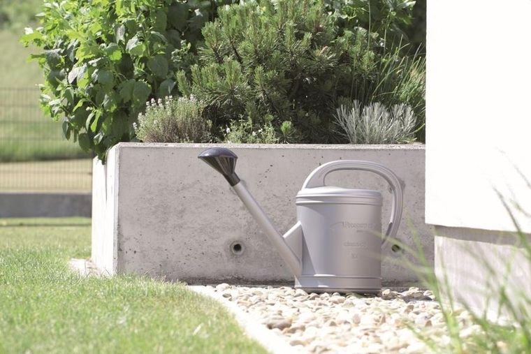 Prosperplast, Classico, konewka beczka, srebrna, 10l