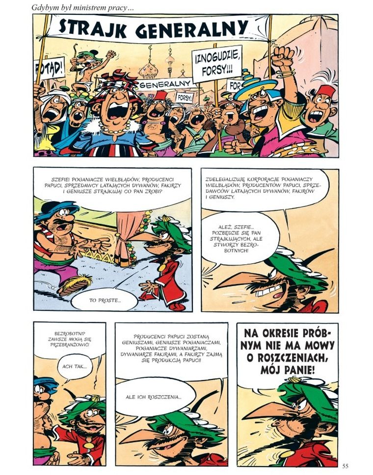 Przygody wielkiego wezyra Iznoguda. Tom 4