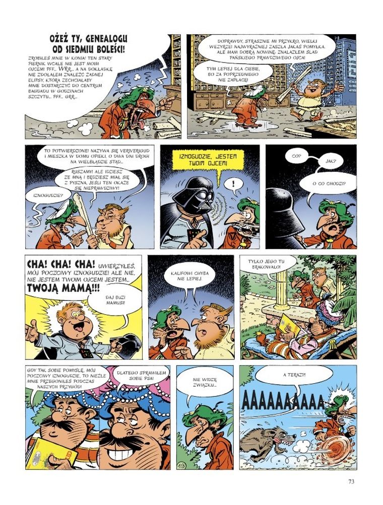 Przygody wielkiego wezyra Iznoguda. Tom 8