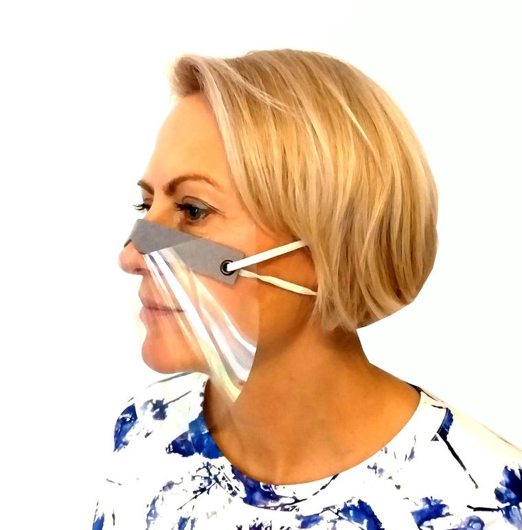 Przyłbica ochronna na usta i nos