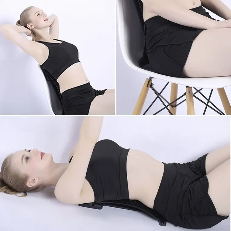 Przyrząd do rozciągania pleców Back Magic, niebieski