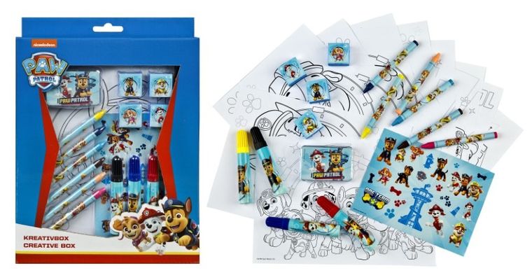 Psi Patrol, kreatywne pudełko