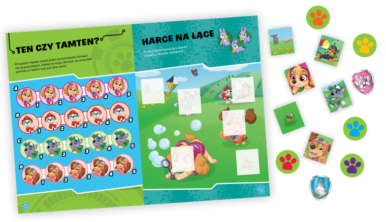 Psi Patrol. Najwięksi przyjaciele. Urocze zabawy