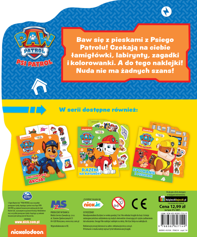 Psi Patrol. Przyjaciele z bajki. Część 14. Biegniemy z pomocą!