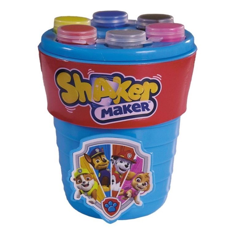 Psi Patrol, Shaker Maker, zestaw kreatywny do tworzenia i malowania figurek