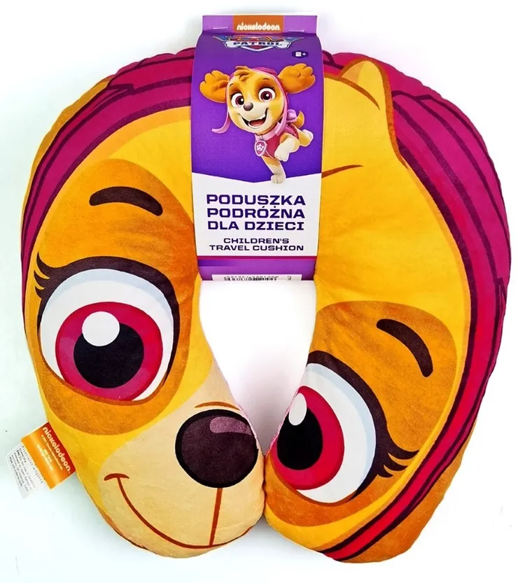 Psi Patrol, Skye, poduszka podróżna do fotelika samochodowego