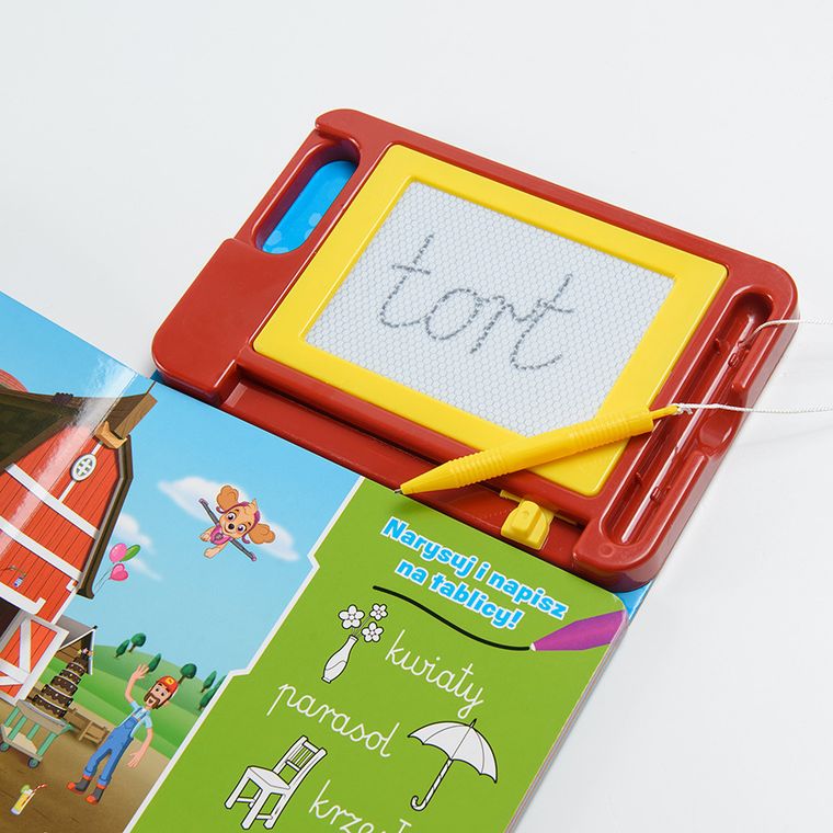 Psi Patrol. Tablica z pomysłami. Piszę i rysuję