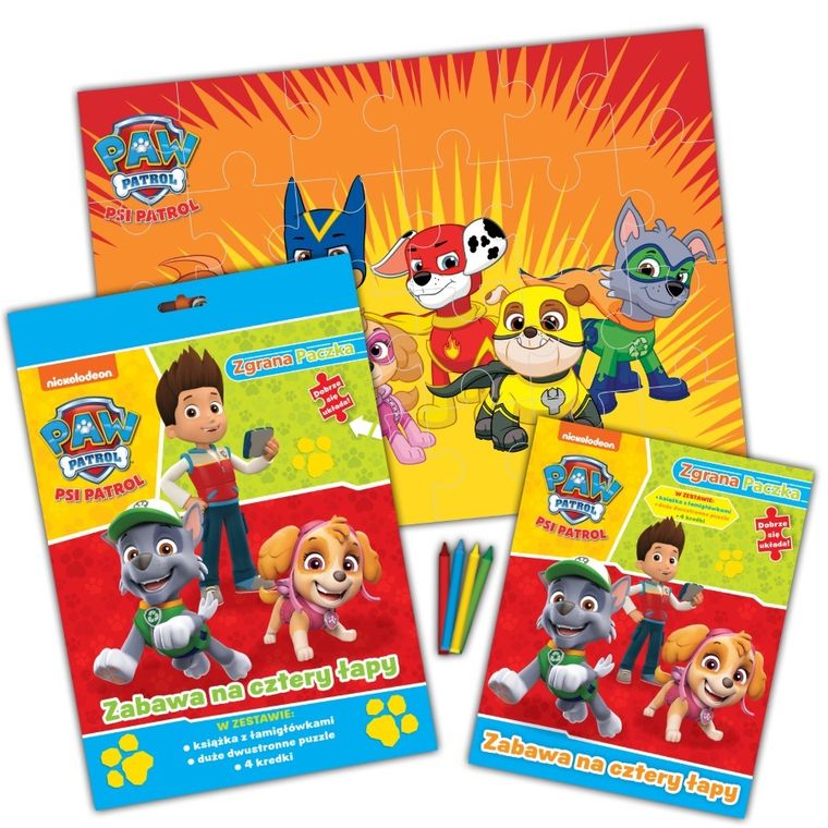 Psi Patrol. Zgrana paczka. Zabawa na cztery łapy