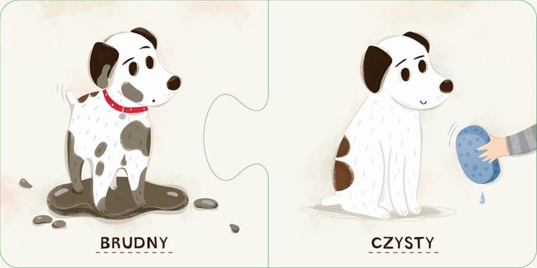 Pucio. Przeciwieństwa. Puzzle, 20 elementów